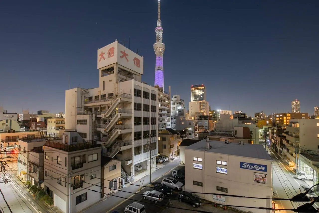 Apartment Zaito Tokyo Skytree Economy Inn-Yokokawaii 宅东东京晴空塔舒适旅馆-横川ii号店 Japan